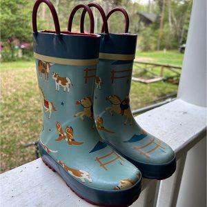 Rain boots Cowboy Print